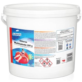 Chlorox multitabletki 5kg blue chemia do basenu BA0568