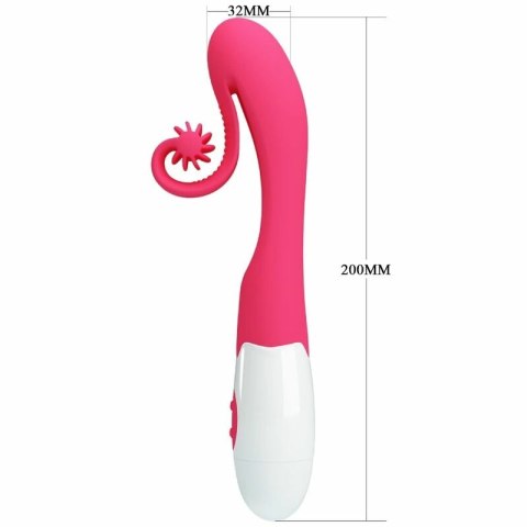 Romance Stymulator Intymny 30 Trybow Wibracji Rożowy Silikonowy