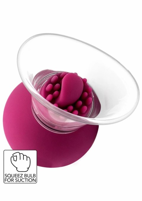 She.E.O Rotating & Vibrating Intymny System z Pompką i 2 Nasadkami USB-C