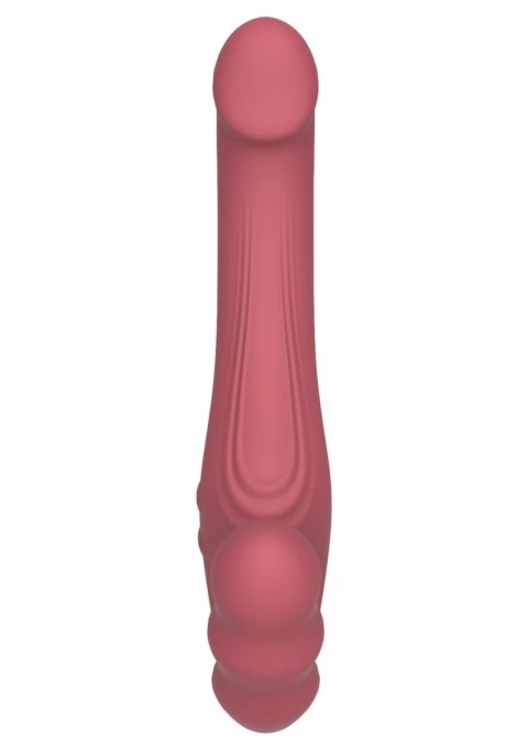 She.E.O Strapless Strap-On Vibrator bezpaskowy, silikonowy, z pilotem