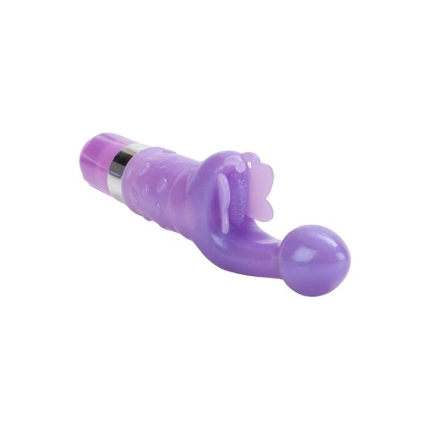 California Exotic 9-Function Butterfly Kiss Platinum Edition fioletowy