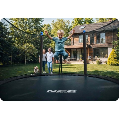 Trampolina ogrodowa 6ft/183cm z siatką wewnętrzną i drabinką Neo-Sport