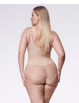 BODY WYSZCZUPLAJĄCE POD BIUST 119 XL naturalny