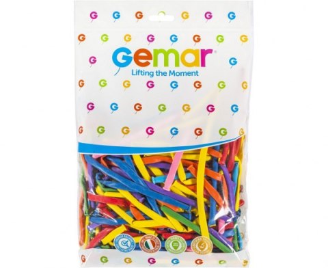 Balony do modelowania rurki Gemar 100szt. | D4/80