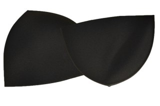 WKŁADKI PIANKOWE WS-18 BIKINI PUSH-UP C/D czarny