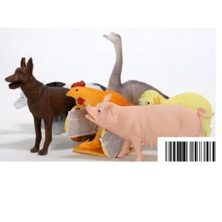 Zwierzęta domowe mix ok. 13 cm