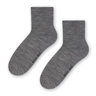 SKARPETY DAMSKIE MERINO WOOL 130 38-40 grafitowy