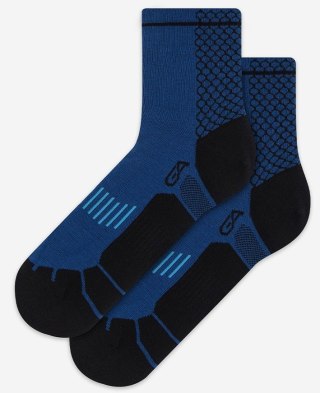 SKARPETY SPORTIVE MĘSKIE AG+ JONY SREBRA 42-44 navy.b6r/wz.942