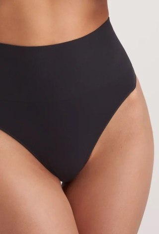STRINGI CORRECT SENSUAL SKIN MODELUJĄCE L black