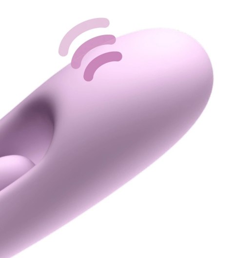 Fantasy For Her G-Touch Pulse Pro fioletowy 3 końcowki silikonowe