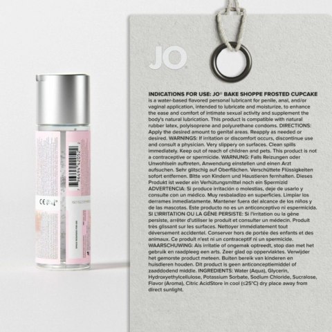 JO Bake Shoppe Frosted Cupcake Lubrykant wodny 60ml waniliowy
