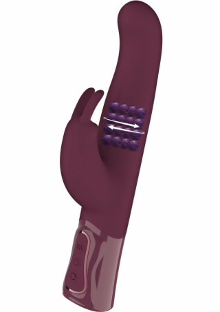 She.E.O Thick Rotating Rabbit Vibrator silikonowy, 10 trybow, USB
