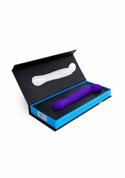 Ace Pro Prostate + G-Spot Vibrator z oscylującą głowicą, czarny