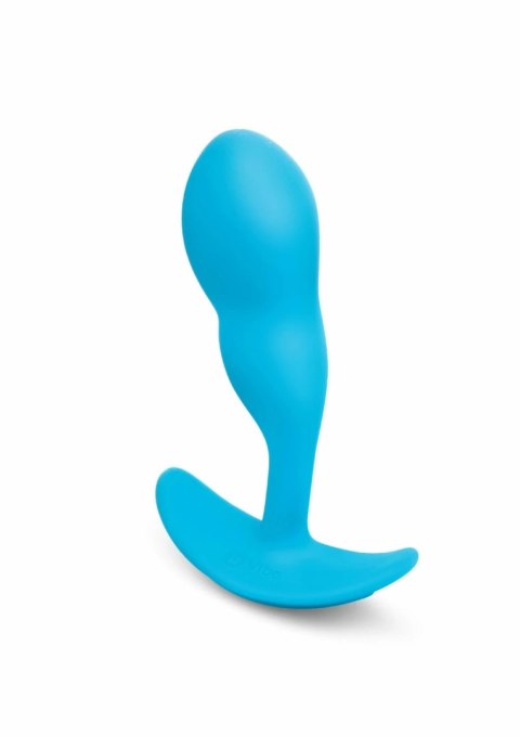 B-Vibe P-Spot SnugPlug Small silikonowy z pilotem, wibrujący, czarny