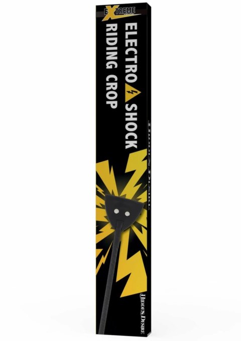 Electro Shock Riding Crop bat do stymulacji z funkcją elektroimpulsow USB