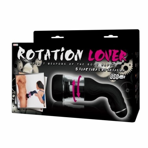 BAILE Rotation Lover - automatyczna maszyna intymna obrotowa 5V USB