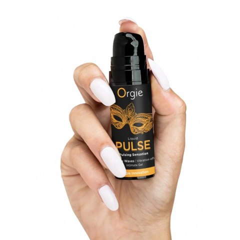 Liquid Pulse Pulsing Sensation Intimate Gel Ice Caramel 15 ml