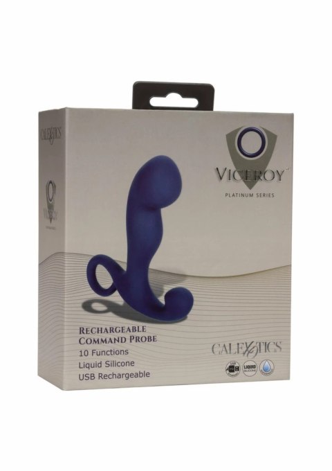 CalExotics Viceroy Rechargeable Command Probe silikonowy model z funkcją wibracji