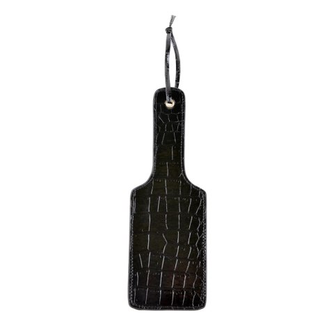 Pipedream Fetish Fantasy Gold Paddle czarna tekstura croc skora
