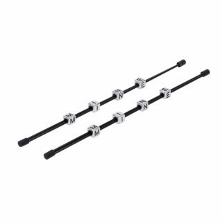 Sportsheets Edge Pinching Rods czarne - regulowane pręty do precyzyjnej kontroli