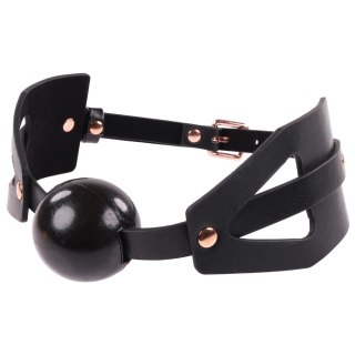 Sportsheets Sex & Mischief Soft Gag Czarny - Regulowany Pasek