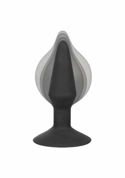CalExotics Medium Inflatable Plug silikonowy, średni, z pompką i zaworem
