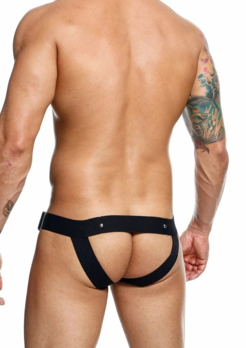 DNGEON Cockring Jockstrap pas z metalowymi nitami i otwartym tyłem