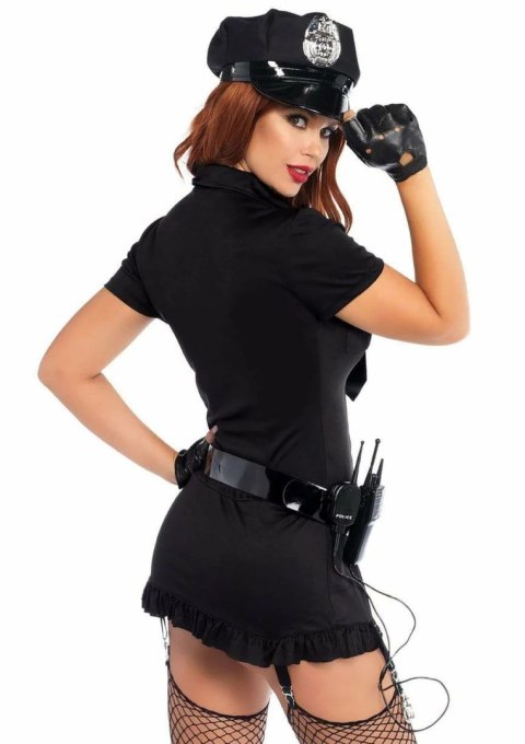 Dirty Cop Garter Dress komplet przebranie policyjne 6 elementow S/M