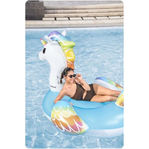 Dmuchany Jednorożec XXL 224x164cm Bestway