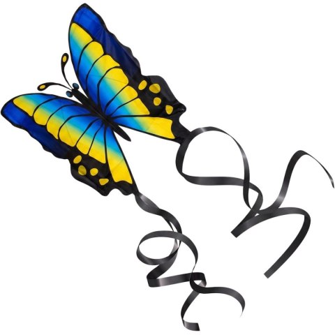 LATAWIEC MOTYL 88x78CM NIEBIESKO ŻÓŁTY ENERO TOYS