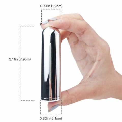 ARMONY Rocket Bullet czarny miniwibrator 9 trybow 7,9 cm USB