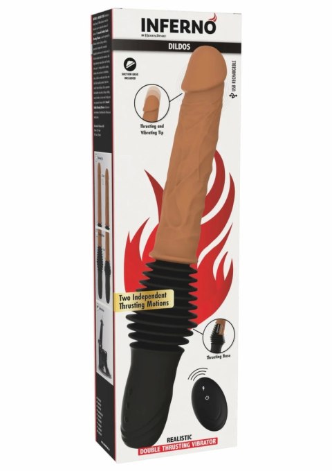 HIDDEN DESIRE INFERNO Double Thrusting - silikonowy model z pilotem