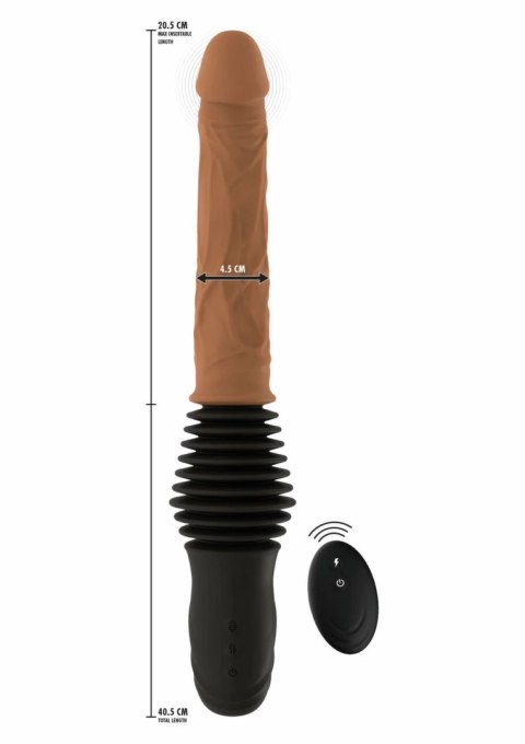 HIDDEN DESIRE INFERNO Double Thrusting - silikonowy model z pilotem