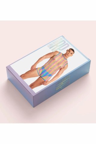 RAINBOW PARTY PRIDE STAR Zestaw 2-częściowy S/M Kolorowy