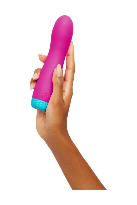 FemmeFunn Rora Pink - obrotowy wibrator kulkowy, silikon, wodoodporny