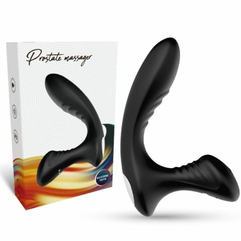 ARMONY Storm czarny - masażer prostaty z pilotem, 9 trybow, silikon
