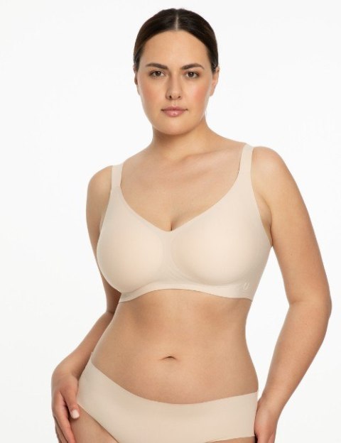 BIUSTONOSZ JELLY BRA COMFORT XL beżowy
