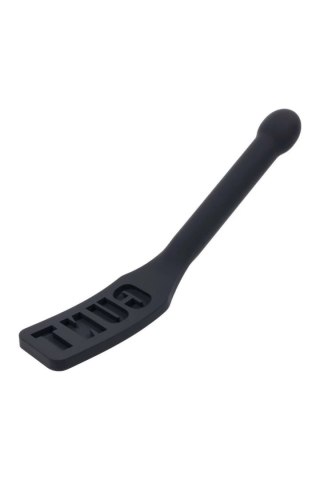 SPORTSHEETS EDGE Paddle silikonowy dwustronny z metalowym uchwytem