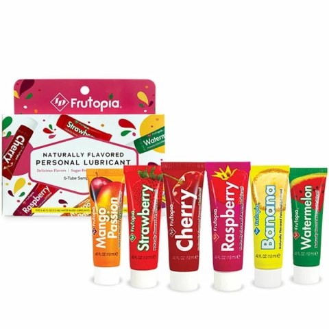 ID Frutopia Zestaw Lubrykantow Smakowych 5x12ml Wegański Mix