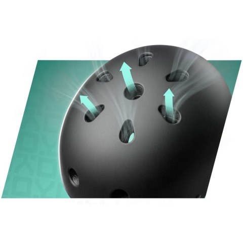 Kask sportowy Soke K1 czarny M