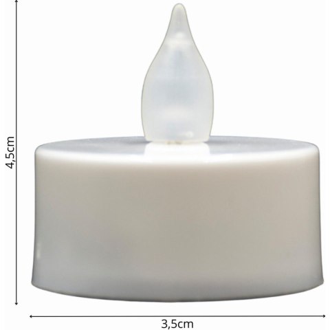 ZESTAW 4 ŚWIECZEK TEA LIGHT LED