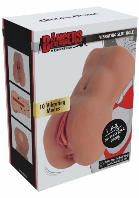 HIDDEN DESIRE BANGERS Vibrating Hole - maszyna intymna z wibracjami TPE