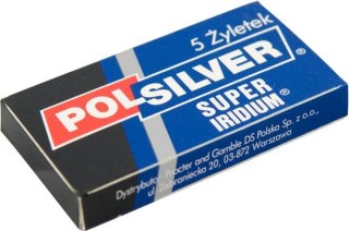 Żyletki Polsilver Super Iridium 5 sztuk