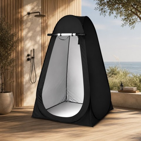 Namiot na Prysznic Przebieralnia Toaleta WC Przenośna Plażowy Kempingowy 185x103x100cm BAL17