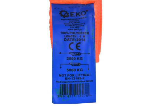 Pas transportowy 6m / 5T / 50mm G02346