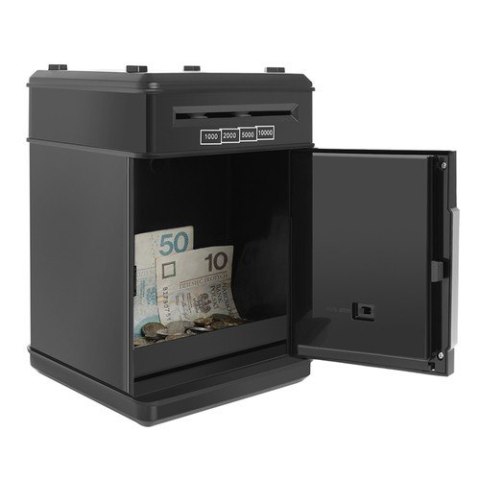 Skarbonka - sejf bankomat elektroniczny 23545