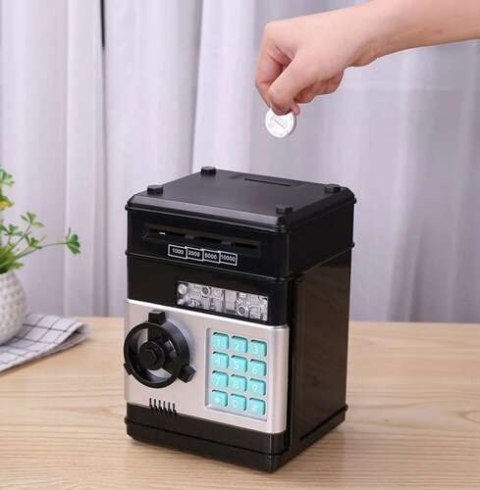Skarbonka - sejf bankomat elektroniczny 23545