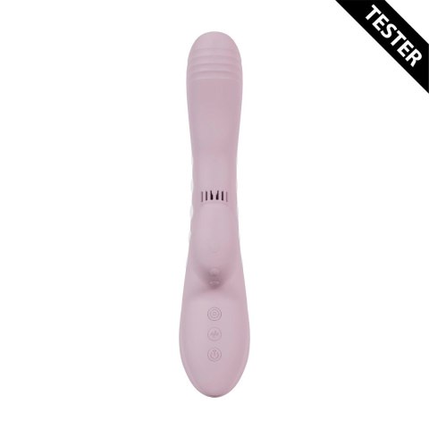 VIVE Andria G-Spot LED silikonowy stymulator z funkcją wibracji rożowy Tester