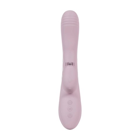 VIVE Andria - wielofunkcyjny stymulator z LED, rożowy, 10 trybow
