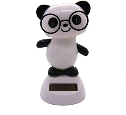 Zabawka solar Panda w okularach